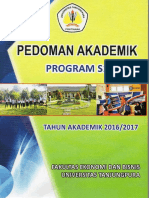 Pedoman Akademik Program S1 TA 2016-2017 FEB UNTAN