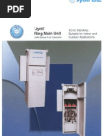 RMU Maintenance: Parts & Testing Guide | PDF | Relay | Power Engineering