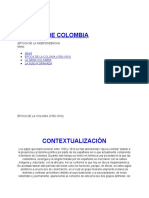 Época de La Colonia (1550-1810) - Historia de Colombia