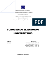 Conociendo El Entorno Universitario