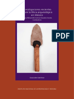 Mirambell, Lorena y Leticia González Arratia - Investigaciones Recienes Sobre La Lítica Arqueológica en México. INAH, 2009 PDF