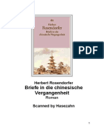 RosendorferHerbert - Briefe in Eine Chinesische Vergangenheit