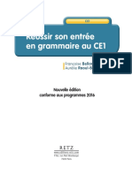 Grammaire CE1