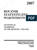 PUBL Rocznik Statysty Wojewodztw 2007
