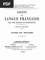Lecons De Langue Francaise Cours Moyen 000000925 Pdf Genre Grammatical Nom Grammaire