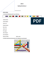 Udes 3 Reading Workshop 2: Before Reading A. Look Up The Following Words in Your Dictionary