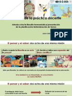 Introducción y Leccion 1 Filosofia Práctica Docente