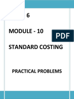 Module 10 Standard Costing PDF