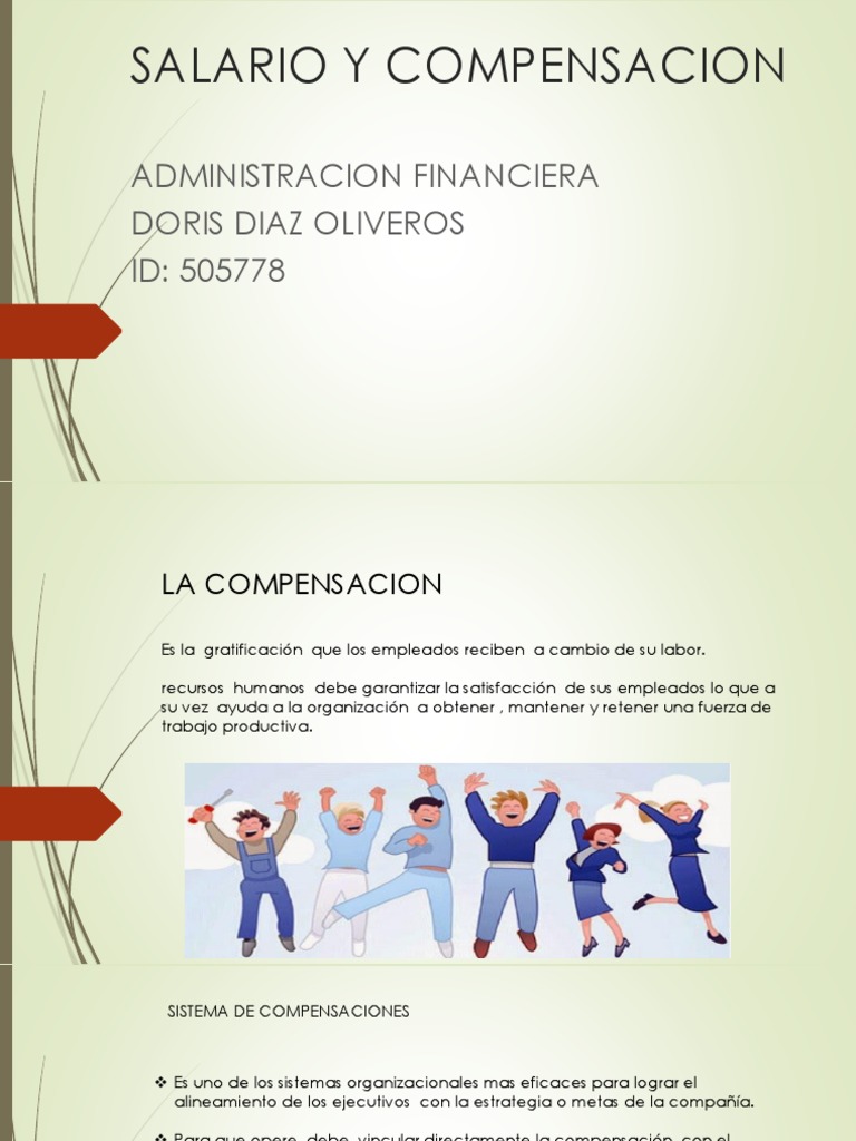 Estructura y Tipos de Compensación Laboral | PDF | Salario | Business