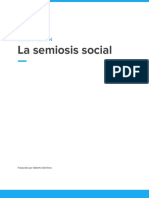 La Semiosis Social  - VERON