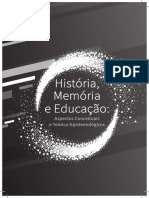 História Memória e Educação - Aspectos Conceituais e Teórico-Epistemológicos