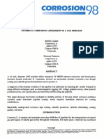 Paper No.: External Corrosion Assessment in A LNG Pipeline