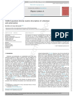 Physics Letters A: Bertúlio de Lima Bernardo