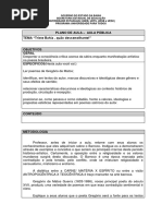 Plano de Aula - Literatura Utp