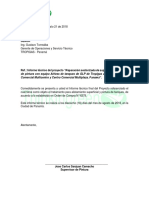 Informe Tecnico - TK Multicentro y Multiplaza - Tropigas