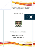 Diagnóstico Del Estado Del Pavimento en La Red Vial Del Barrio Los Caracoles en La Ciudad de Cart PDF