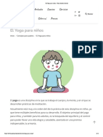 El Yoga para niños - Psico Ayuda Infantil.pdf