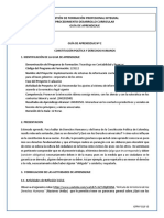 Constitución Política y Derechos Humanos