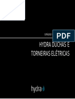 Catálogo de peças de reposição para duchas e torneiras