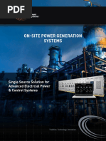 On Site Power Generation