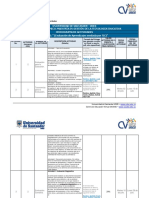 Cronograma de Actividades Jorge Eliecer Zabala