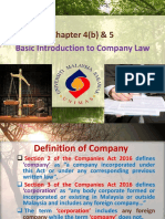 Chapter 4 (B) 5 - Company