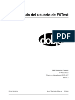 Guía Del Usuario de F6Test