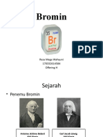 Bromin Sejarah dan Sifat Dasar