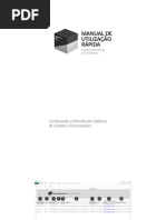 Manual Cadastro de Clientes e Fornecedores