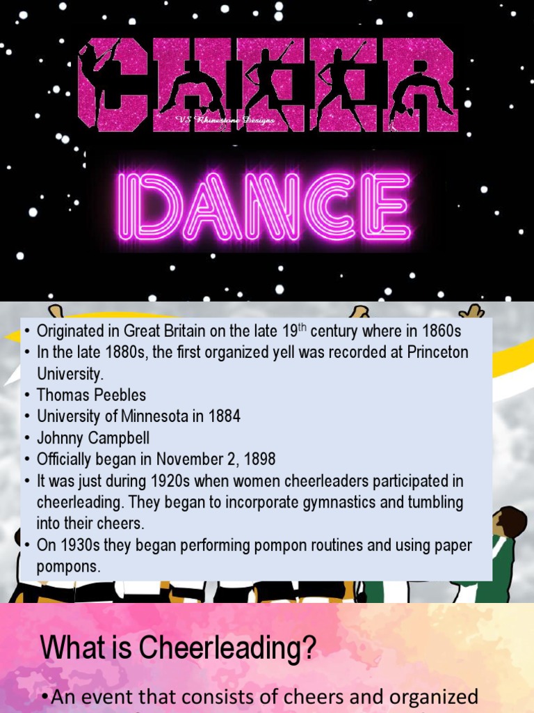 CHEERDANCE PDF Cheerleading Hand