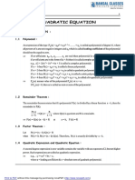 New Quadratic Equation 2019