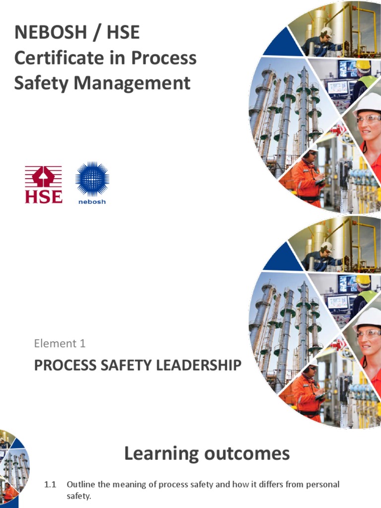 Nebosh Hse Psm Element 1 V1 Sample Slides Pdf Safety Risk Management