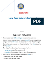 Local Area Network Technologies: ECEG 4191