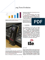 LTE Mobilfunkstandard Der Vierten Generation