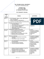 Course Plan - Ac1 (Non Acctg) MH