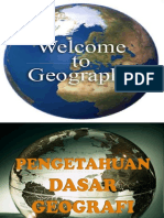 Pengetahuan Dasar Geografi