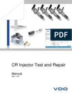 CR Injector Test and Repair: Manual