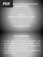 Chapter 4 Finance and Accounting