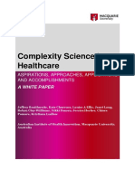 Braithwaite 2017 Complexity Science in Healthcare A White Paper