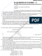 208099671 CBSE Sample Paper for Class 11 Physics Solutions Set C
