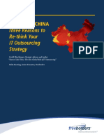 Choosing China Three Reasons To Re-Think Your IT Outsourcing Strategy