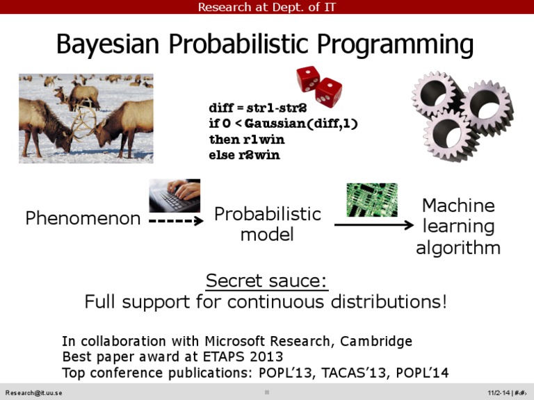 Bayesian Probabilistic Programming Research | PDF