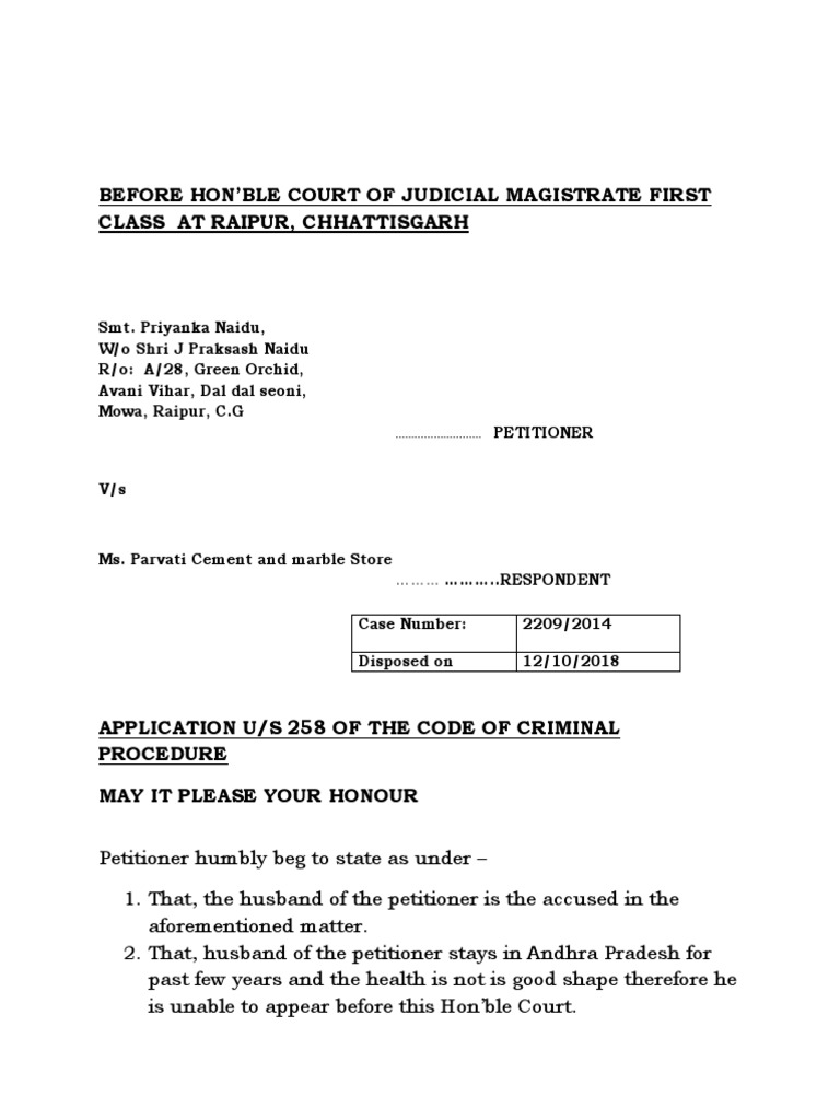 before-hon-ble-court-of-judicial-magistrate-first-class-at-raipur