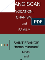 Franciscan Vocation, Charism, Family