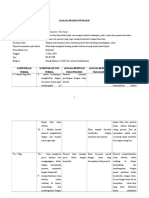 Analisa Proses Interaksi