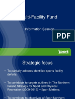 Multi Facility Fund Information Sessions Application Presentation