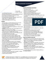 Tip Sheet Student Leadership Interview PDF