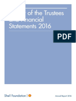 Report of The Trustees and Financial Statements 2016