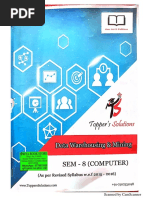 DWM Toppers Solution 2018 PDF