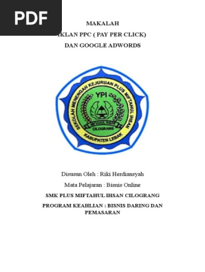 Makalah Riki Herdiansyah Bisnis Online
